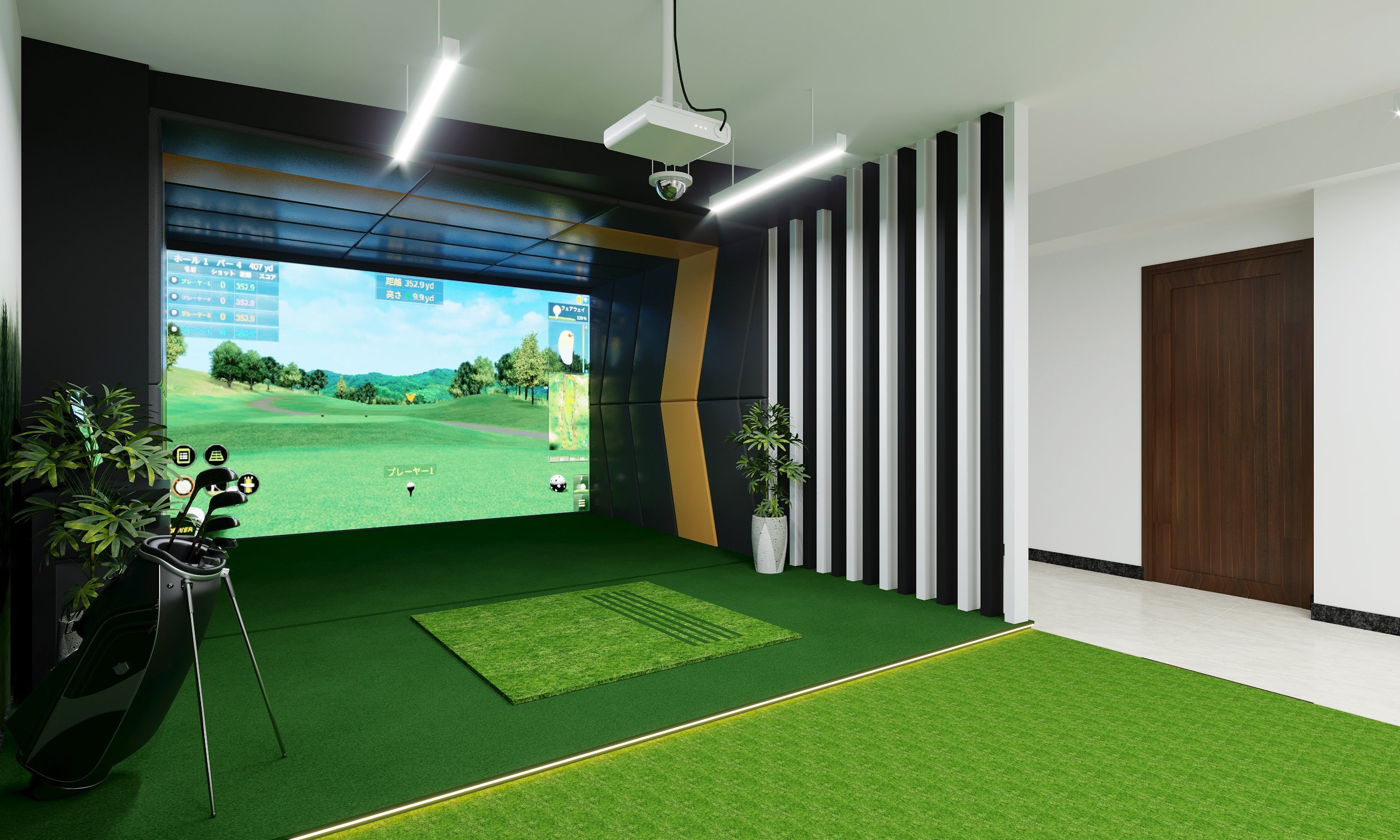 thi-cong-lap-dat-he-thong-phong-tap-golf-3d-tai-nha