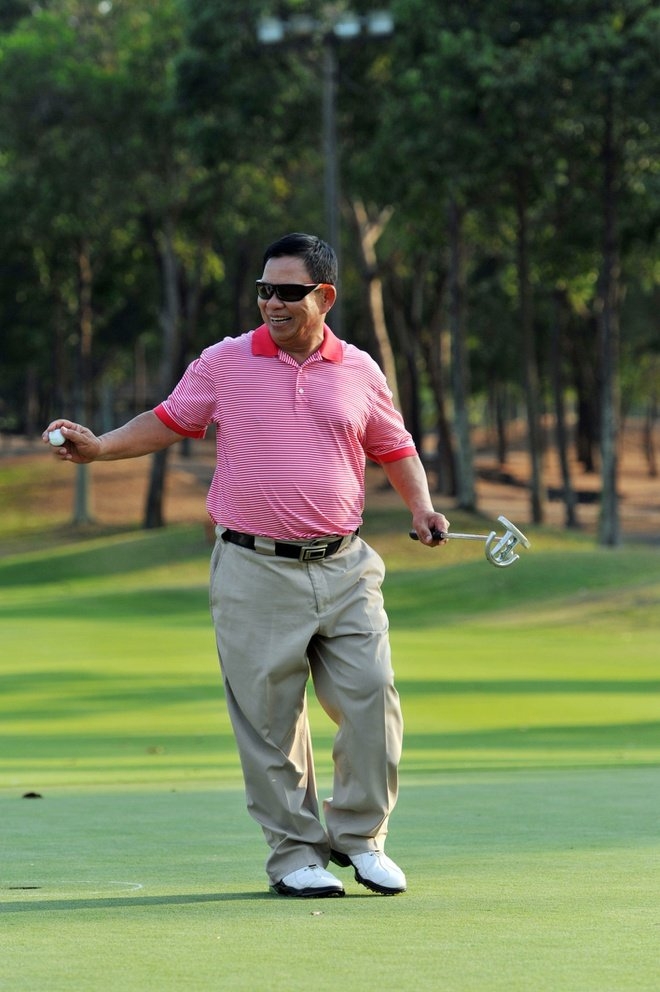 Golfer Lê Xuân Phương 