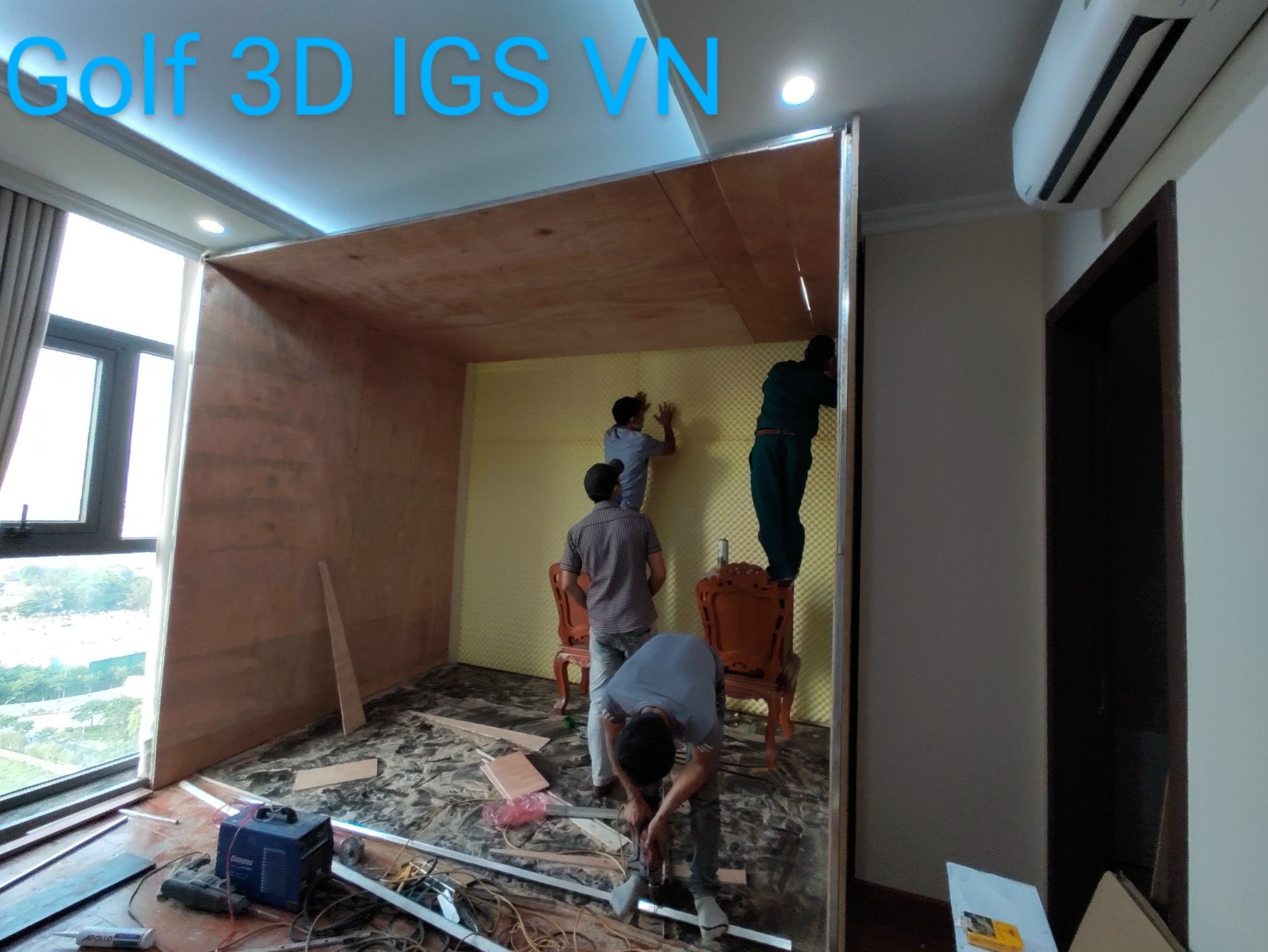 Tổng quan về phòng golf 3D