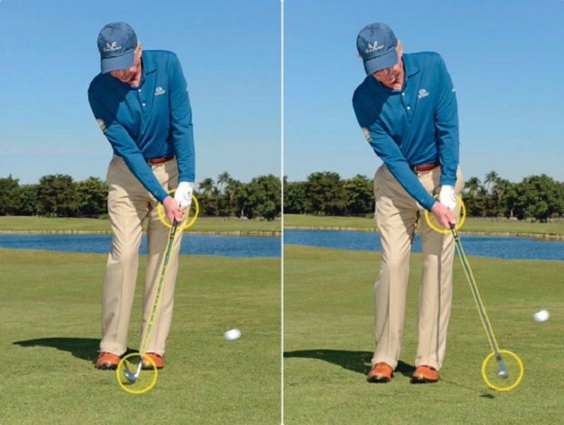 Bài tập nâng cao kỹ thuật golf với kỹ thuật chip bóng golf