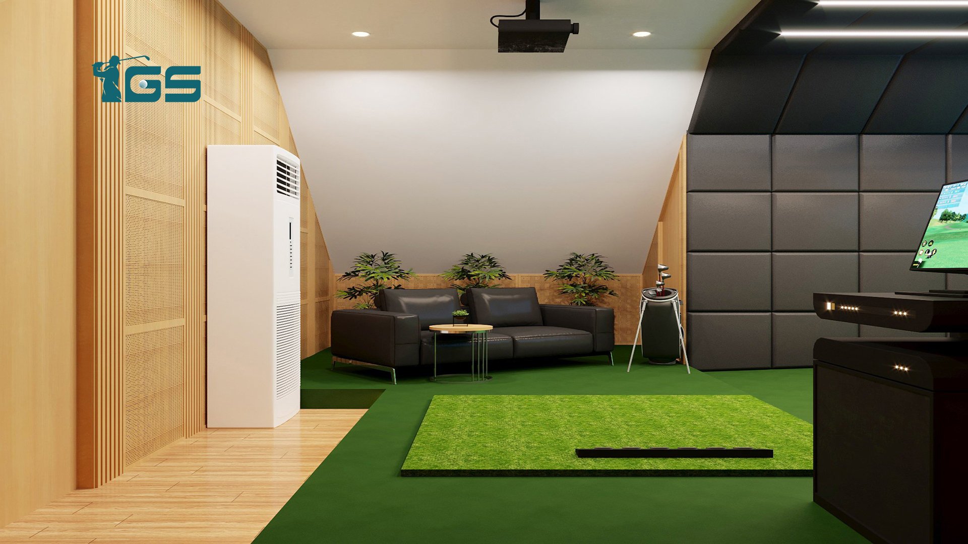 PHÒNG TẬP GOLF 3D CƠ BẢN