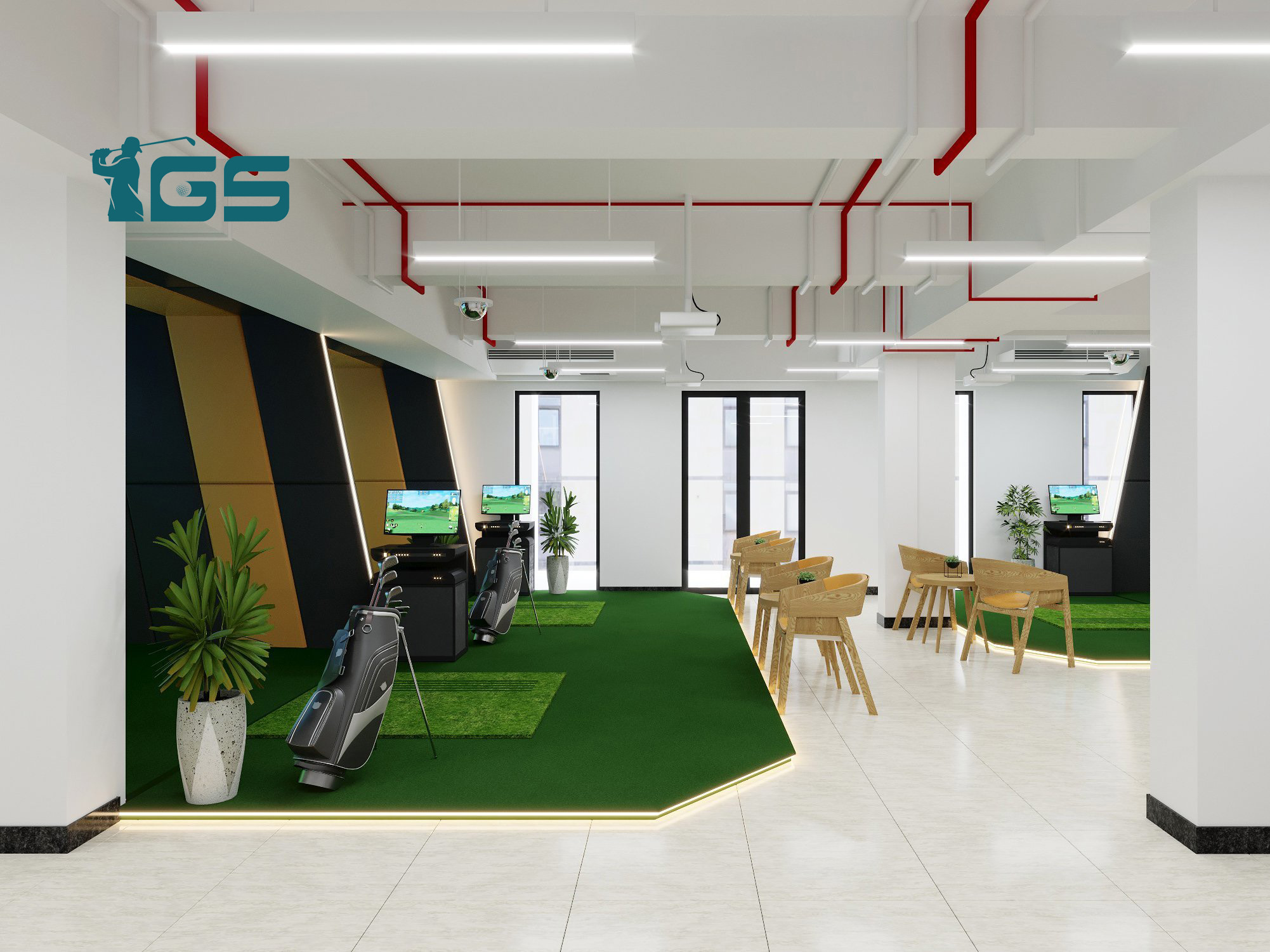 Lắp đặt phòng tập golf 3D ngay tại nhà tại IGS